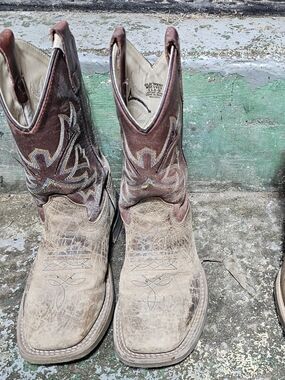 Kids Old West Boots Size Toddler 13